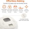 imageAmazon Basics Programmable Bread Maker 2 Pound NonStick Automatic Bread Making Machine With 14 Settings for Breads Doughs GlutenFree Options and More LCD Display WhiteWhite