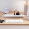 imageAmazon Basics Rectangle Smart Plug Power Strip with 6 Individually Controlled Outlets and 3 USB Ports 2 USBA and 1 USBC Works with Alexa Only 24 GHz WiFi No Hub Required White6 Individually Controlled Outlets and 3 USB Ports