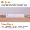 imageAmazon Basics Rectangle Smart Plug Power Strip with 6 Individually Controlled Outlets and 3 USB Ports 2 USBA and 1 USBC Works with Alexa Only 24 GHz WiFi No Hub Required White3 Individually Controlled Outlets and 2 USB Ports 1 USB C