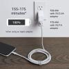 imageAmazon Basics USBA to Lightning Charger Cable Nylon Braided Cord MFi Certified Charger for Apple iPhone 14 13 12 11 X Xs Pro Pro Max Plus iPad 3 Foot SilverSilver