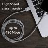 imageAmazon Basics USBA to Lightning Charger Cable Nylon Braided Cord MFi Certified Charger for Apple iPhone 14 13 12 11 X Xs Pro Pro Max Plus iPad 3 Foot SilverSilver