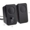 imageAmazon Basics USBPowered Computer Speakers for Desktop or Laptop PC with Volume Control PlugNPlay Black1Pack