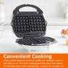 imageAmazon Basics Waffle Sandwich Maker and Grill 3in1 Black 700WWhite