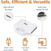 imageAmazon Basics Waffle Sandwich Maker and Grill 3in1 Black 700WWhite