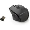 imageAmazon Basics Computer Mouse Wireless Ergonomic 24 GHz Optical DPI Adjustable Compatible With PC Mac Laptop BlackBlack