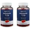 imageAmazon Basics Melatonin 5mg 120 Gummies 2 per Serving Strawberry Previously Solimo120 Count Pack of 2
