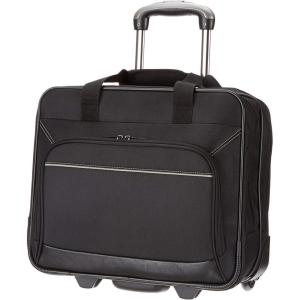 imageAmazon Basics Rolling Laptop Case 145Inch Black1piece Set