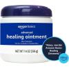 imageAmazon Basics Healing Ointment ampamp Skin Protectant for Dry ampamp Cracked Skin and Chapped Lips Fragrance Free 14 Oz Pack of 114 Ounce Pack of 1