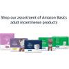 imageAmazon Basics Incontinence Underwear for Women Protective Disposable Postpartum Maximum Absorbency Large Lavender 54 Count 3 Packs of 18XXLarge