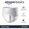 imageAmazon Basics Unisex Protective Underwear Overnight Absorbency Extra Large 12 Count 1 Pack of 12Extra Large