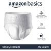 imageAmazon Basics Unisex Protective Underwear Overnight Absorbency Extra Large 12 Count 1 Pack of 12SmallMedium