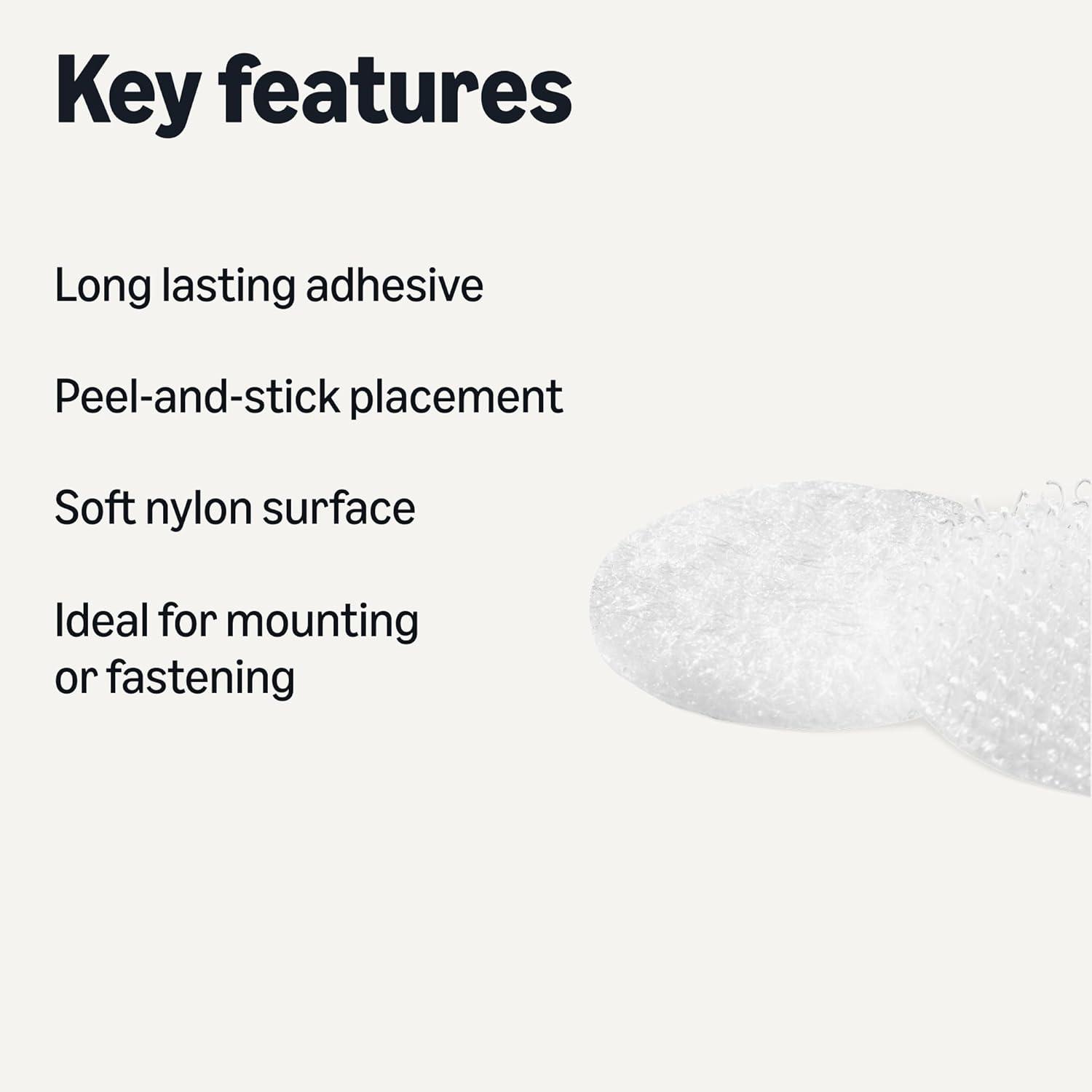 imageAmazon Basics Adhesive Sticky Back Dots 075 x 075 inches Pack of 250075 x 075 inches