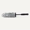 imageAmazon Basics Microfiber Wheel Cleaner Brush for Rim Cleaning and Car Detailing 1654 Length Gray