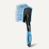 imageAmazon Basics Wheel Brush for Car Detailing Safe for Cars Trucks RVs Ergonomic Handle Blue