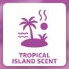 image:imageAmazon Basics Extra Strong amp Flex Tall Kitchen Drawstring Trash Bags Tropical Island Scent 13 Gallon 40 CountTropical Island