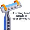 image:imageAmazon Basics Twin Blade Pivoting Disposable Razors with Rubber Grip for Great Grip When Wet TravelFriendly 32 Count 1Pack Previously Solimo32 Count Pack of 1