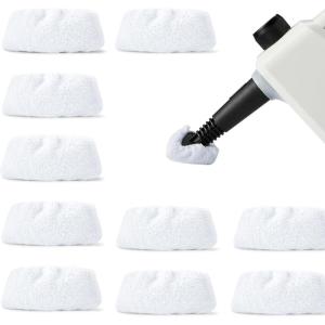 image:imageAmazon Basics Universal Microfiber Cloths for Steam Cleaner Replacement Pad Washable 10PackReplacement cloths