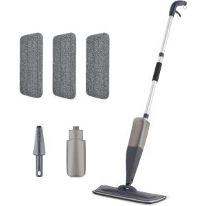 image:imageAmazon Basics Washable Replacement Mop Pads for Dry amp Wet Spray Mops 4 PackFloor Spray Mop