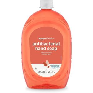 image:imageAmazon Basics Original Fresh Liquid Hand Soap Moisturizing Formula Phthalate amp ParabenFree 32 Fl Oz Pack of 2 Previously Solimo50 Fl Oz Pack of 1