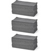 image:imageAmazon Basics Microfiber Cleaning Cloths Ultra Absorbent Lint Free Streak Free NonAbrasive Reusable and Washable 12 x 12 Grey 24 Pack144Pack