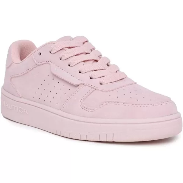 Nautica Girls Fashion Shoe  Trendy LowTop Tennis Sneakers with Stylish Fashion Blend for Big  Little Kids LaceUp and SlipOnBlush Tonal