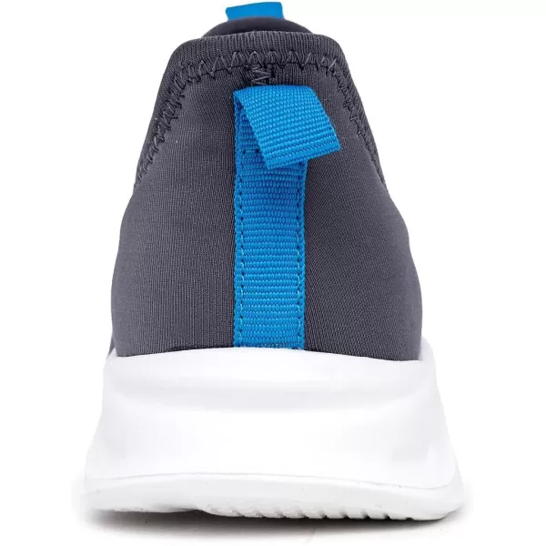 Nautica Kids Sneaker Athletic SlipOn Bungee Running ShoesBoy  GirlBig KidLittle KidToddler  NeaveKappilGrey Blue