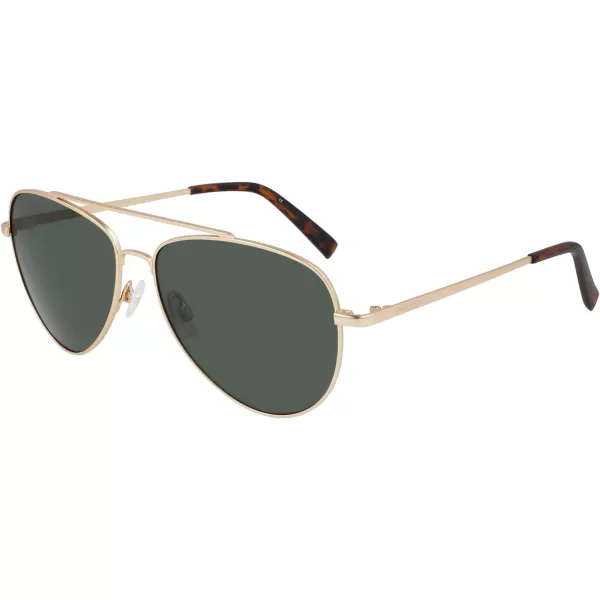 NAUTICA Mens N101sp Pilot SunglassesMatte Gold