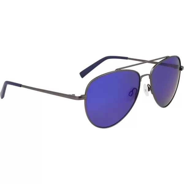 NAUTICA Mens N101sp Pilot SunglassesMatte Gunmetal