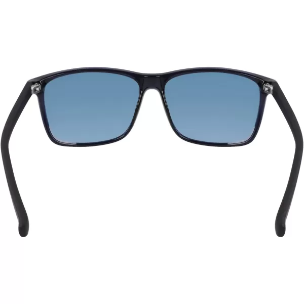 NAUTICA Mens N2246s Rectangular SunglassesCrystal Navy