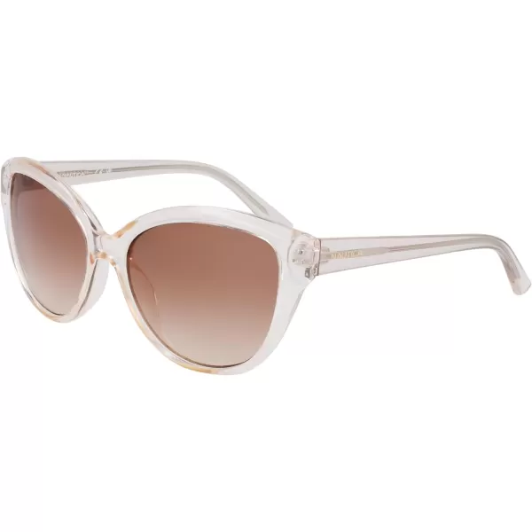 NAUTICA Womens N2241S Cat Eye Sunglasses Crystal Beige One SizeNAUTICA Womens N2241S Cat Eye Sunglasses Crystal Beige One Size