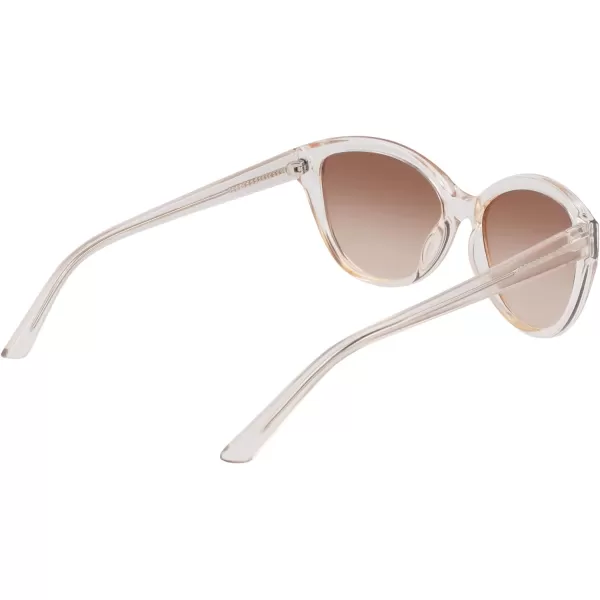 NAUTICA Womens N2241S Cat Eye Sunglasses Crystal Beige One SizeNAUTICA Womens N2241S Cat Eye Sunglasses Crystal Beige One Size