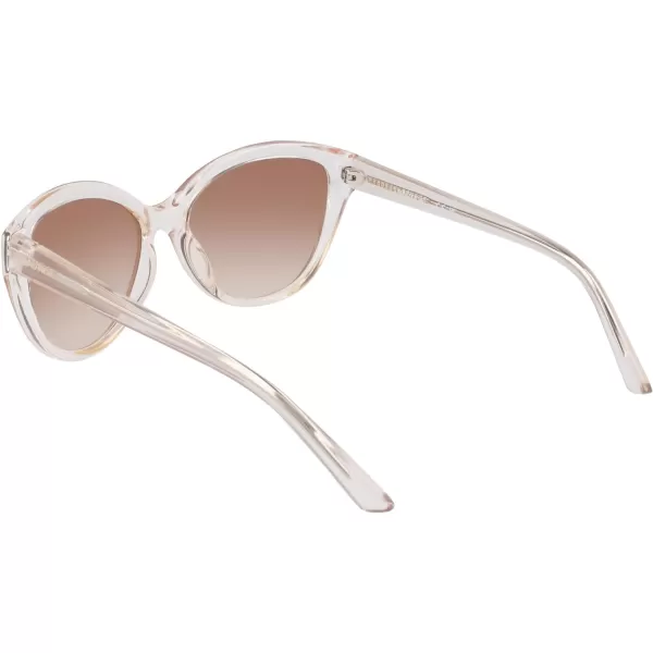 NAUTICA Womens N2241S Cat Eye Sunglasses Crystal Beige One SizeNAUTICA Womens N2241S Cat Eye Sunglasses Crystal Beige One Size