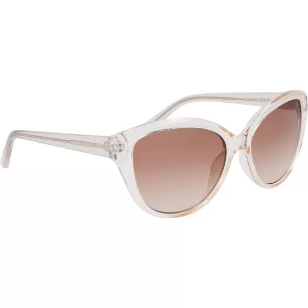 NAUTICA Womens N2241S Cat Eye Sunglasses Crystal Beige One SizeNAUTICA Womens N2241S Cat Eye Sunglasses Crystal Beige One Size