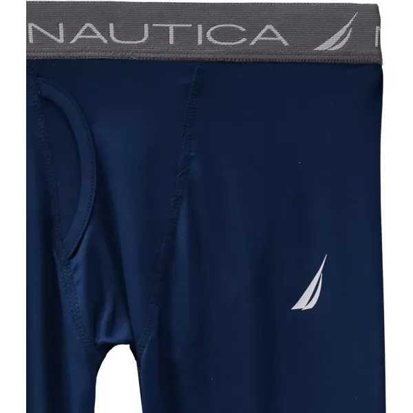 Nautica Boys Base Layer Top amp Bottom Long Johns Thermal Underwear SetNavy