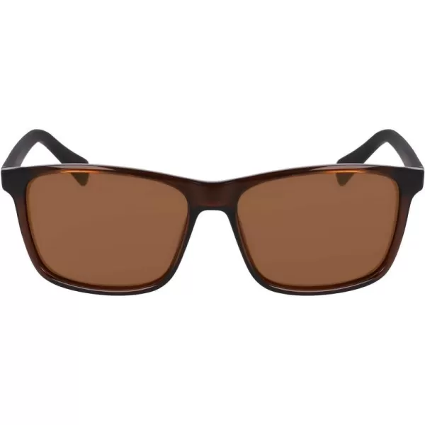 NAUTICA Mens N2246s Rectangular SunglassesCrystal Brown