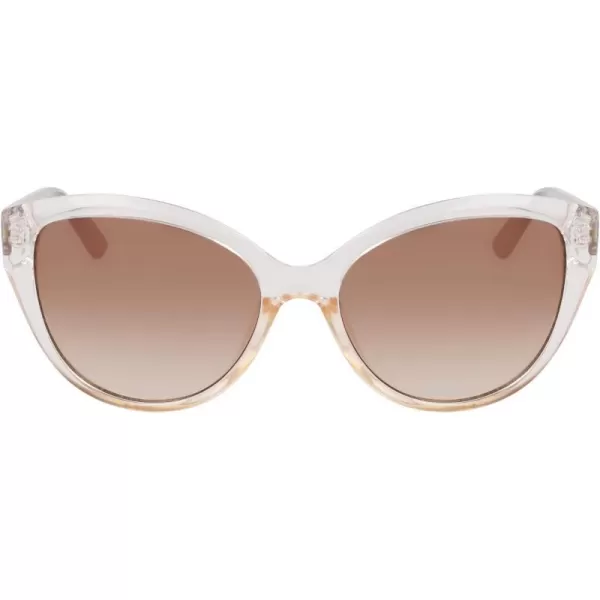 NAUTICA Womens N2241S Cat Eye Sunglasses Crystal Beige One SizeNAUTICA Womens N2241S Cat Eye Sunglasses Crystal Beige One Size