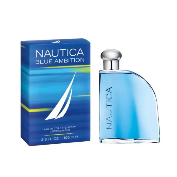 Nautica Blue Ambition Body Spray NonDrying Vegan Formula Bold Fresh Scent 60ozEau de Toilette 33 Fl Oz Pack of 1