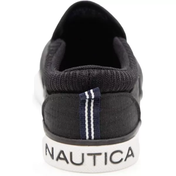 Nautica Kids SlipOn Casual Shoe Athletic Sneaker  YouthToddler Akeley  Boy  Girl  Big KidLittle KidToddlerBennettblack