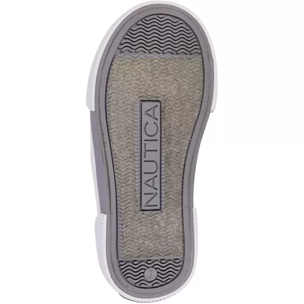 Nautica Kids SlipOn Casual Shoe Athletic Sneaker  YouthToddler Akeley  Boy  Girl  Big KidLittle KidToddlerFairwater Grey Navy