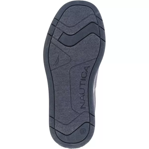 Nautica Kids SlipOn Casual Shoe Athletic Sneaker  YouthToddler Akeley  Boy  Girl  Big KidLittle KidToddlerGrey Navy