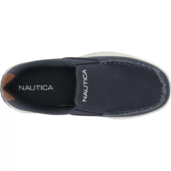 Nautica Kids SlipOn Casual Shoe Athletic Sneaker  YouthToddler Akeley  Boy  Girl  Big KidLittle KidToddlerNavy