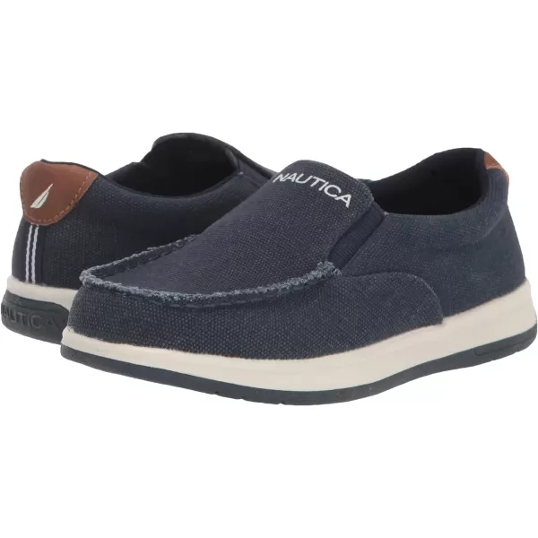 Nautica Kids SlipOn Casual Shoe Athletic Sneaker  YouthToddler Akeley  Boy  Girl  Big KidLittle KidToddlerNavy