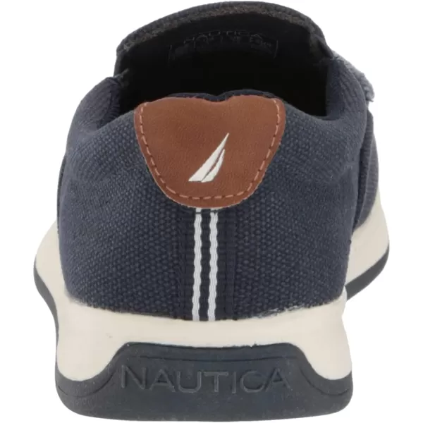 Nautica Kids SlipOn Casual Shoe Athletic Sneaker  YouthToddler Akeley  Boy  Girl  Big KidLittle KidToddlerNavy