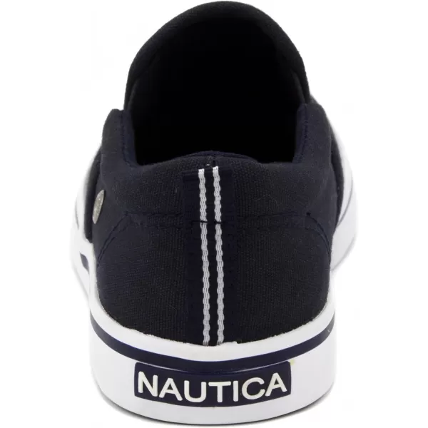 Nautica Kids SlipOn Casual Shoe Athletic Sneaker  YouthToddler Akeley  Boy  Girl  Big KidLittle KidToddlerNavy Perfed