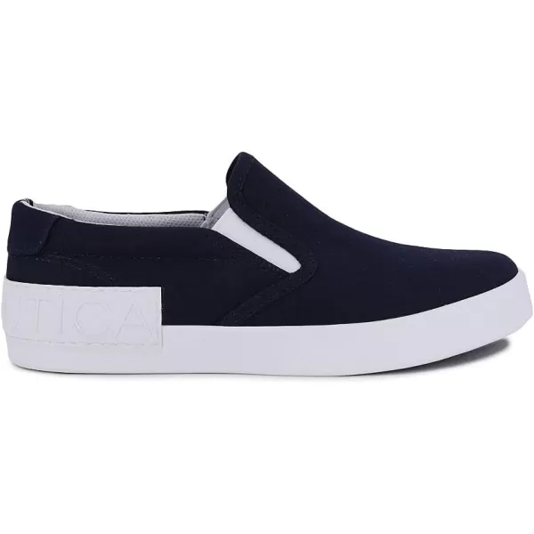 Nautica Kids SlipOn Casual Shoe Athletic Sneaker  YouthToddler Akeley  Boy  Girl  Big KidLittle KidToddlerNavy Ripstop