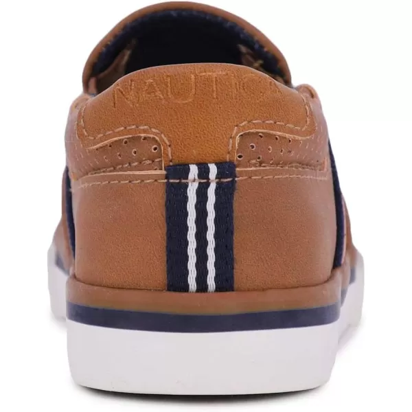 Nautica Kids SlipOn Casual Shoe Athletic Sneaker  YouthToddler Akeley  Boy  Girl  Big KidLittle KidToddlerTan Ivory