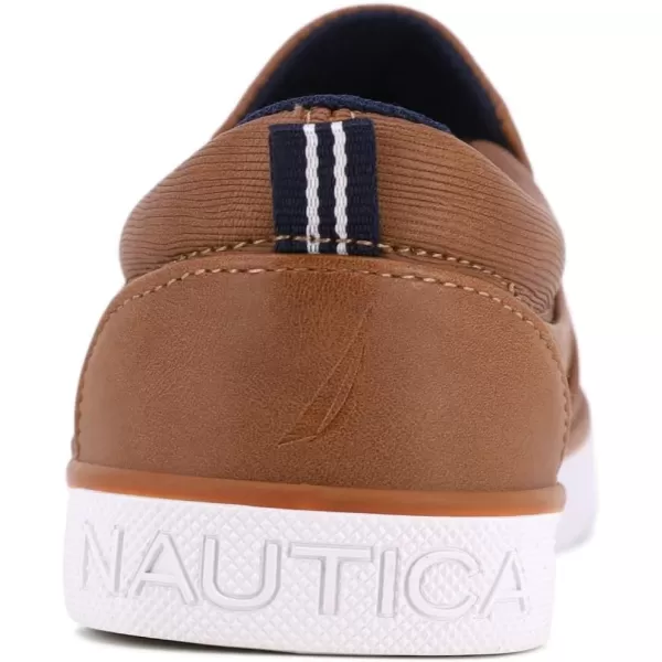 Nautica Kids SlipOn Casual Shoe Athletic Sneaker  YouthToddler Akeley  Boy  Girl  Big KidLittle KidToddlerTan Nubuck Way Texture