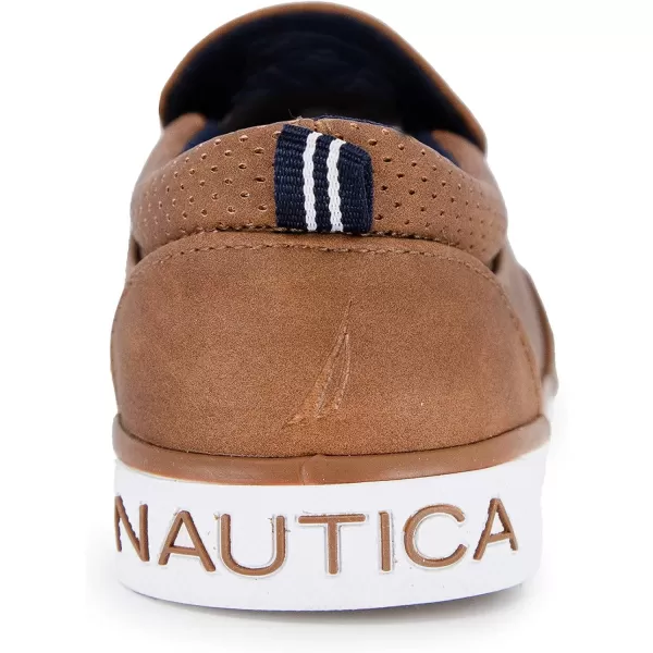 Nautica Kids SlipOn Casual Shoe Athletic Sneaker  YouthToddler Akeley  Boy  Girl  Big KidLittle KidToddlerTan Smooth Bennett