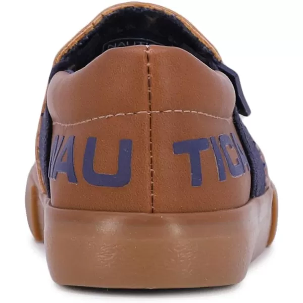 Nautica Kids SlipOn Casual Shoe Athletic Sneaker  YouthToddler Akeley  Boy  Girl  Big KidLittle KidToddlerWaditan Smooth