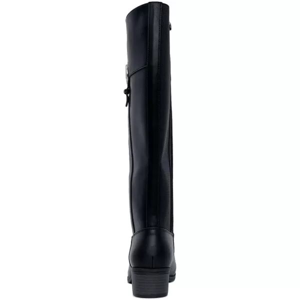 Nautica Womens Tall Shaft Riding Boots Stylish KneeHigh Dress Shoes for Fall amp WinterBlackginger Lily